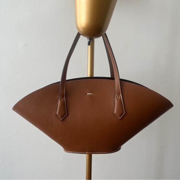 Zara Handbags - Zara Basket Bag - Dark Tan